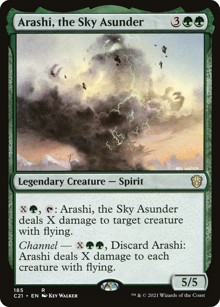 Image of Arashi, the Sky Asunder [Commander 2021]
