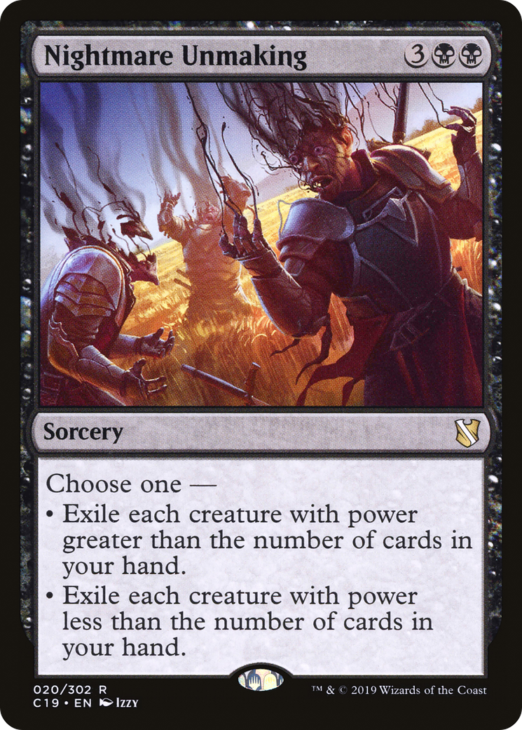 Image of Nightmare Unmaking [Commander 2019]