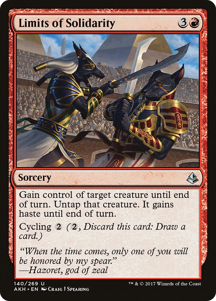 Image of Limits of Solidarity [Amonkhet]