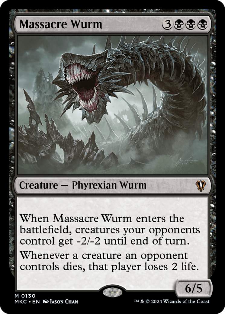Image of Massacre Wurm [Murders at Karlov Manor Commander]