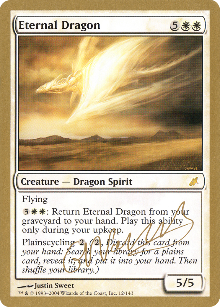 Image of Eternal Dragon (Gabriel Nassif) [World Championship Decks 2004]