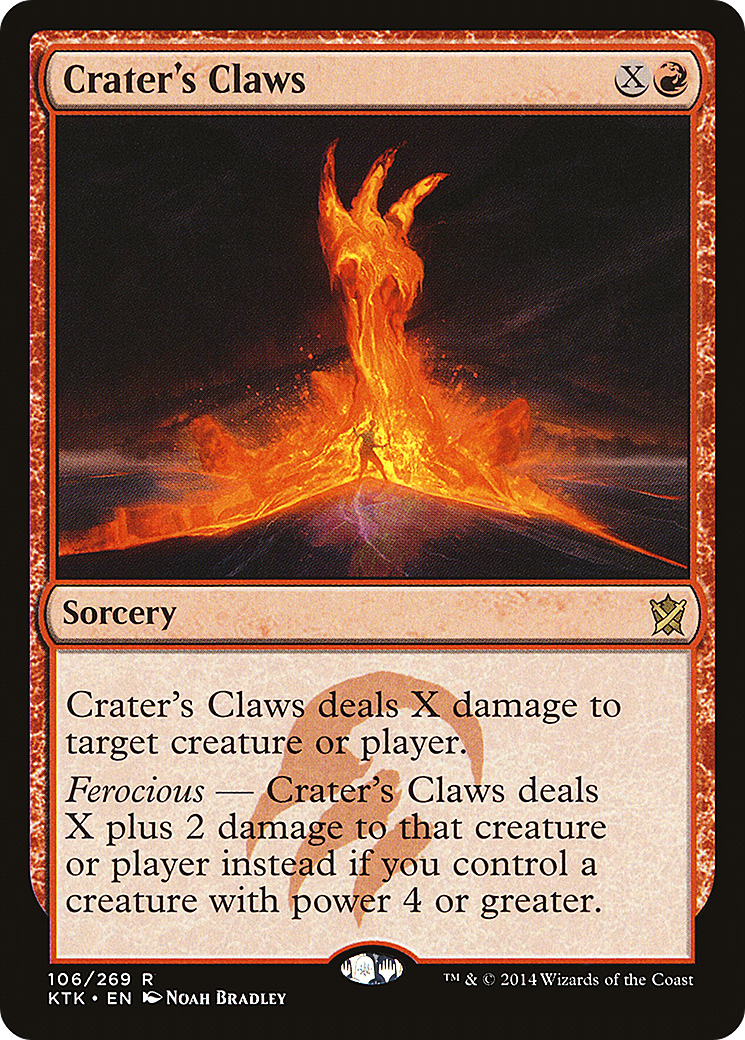 Image of Crater's Claws [Khans of Tarkir]