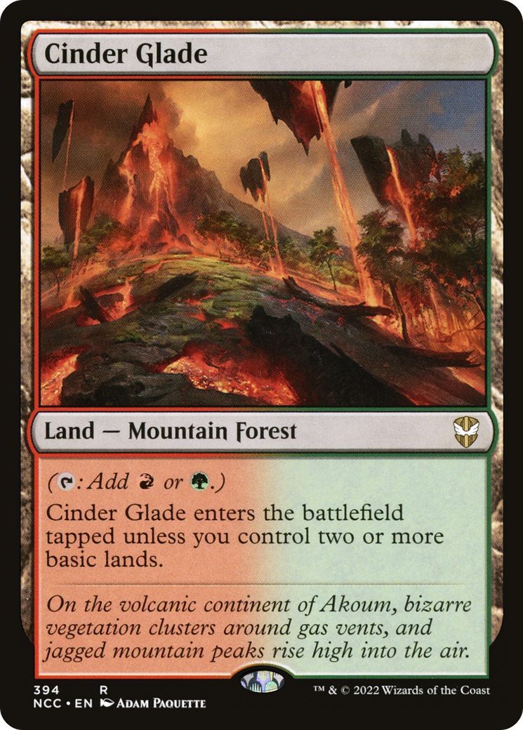 Image of Cinder Glade [Streets of New Capenna Commander]