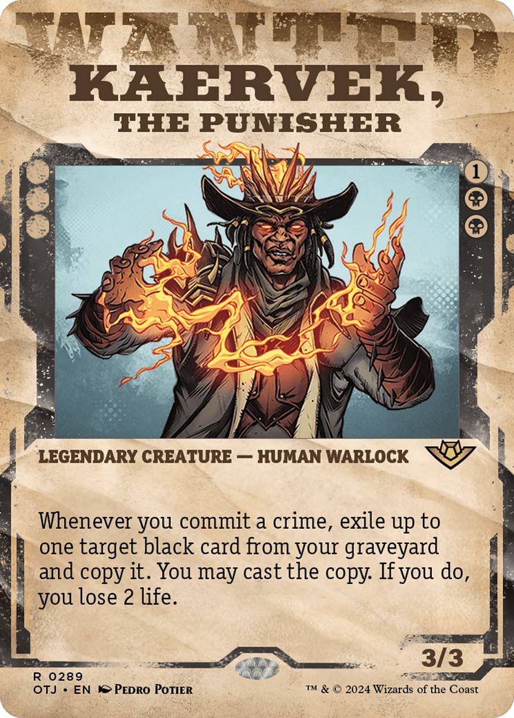 Image of Kaervek, the Punisher (Showcase) [Outlaws of Thunder Junction]