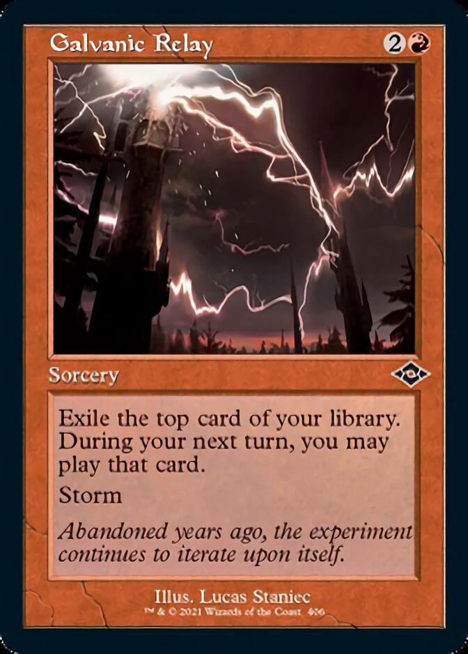 Image of Galvanic Relay (Retro Foil Etched) [Modern Horizons 2]