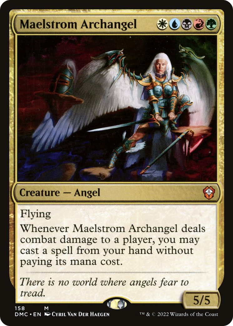 Image of Maelstrom Archangel [Dominaria United Commander]
