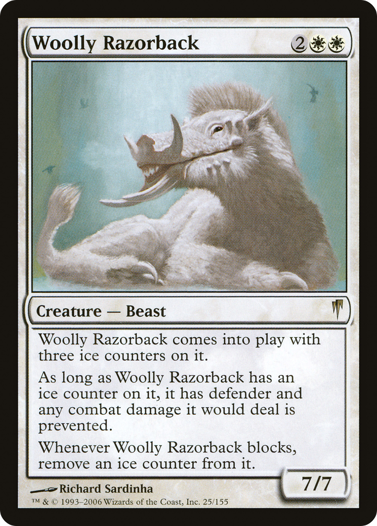 Image of Woolly Razorback [Coldsnap]