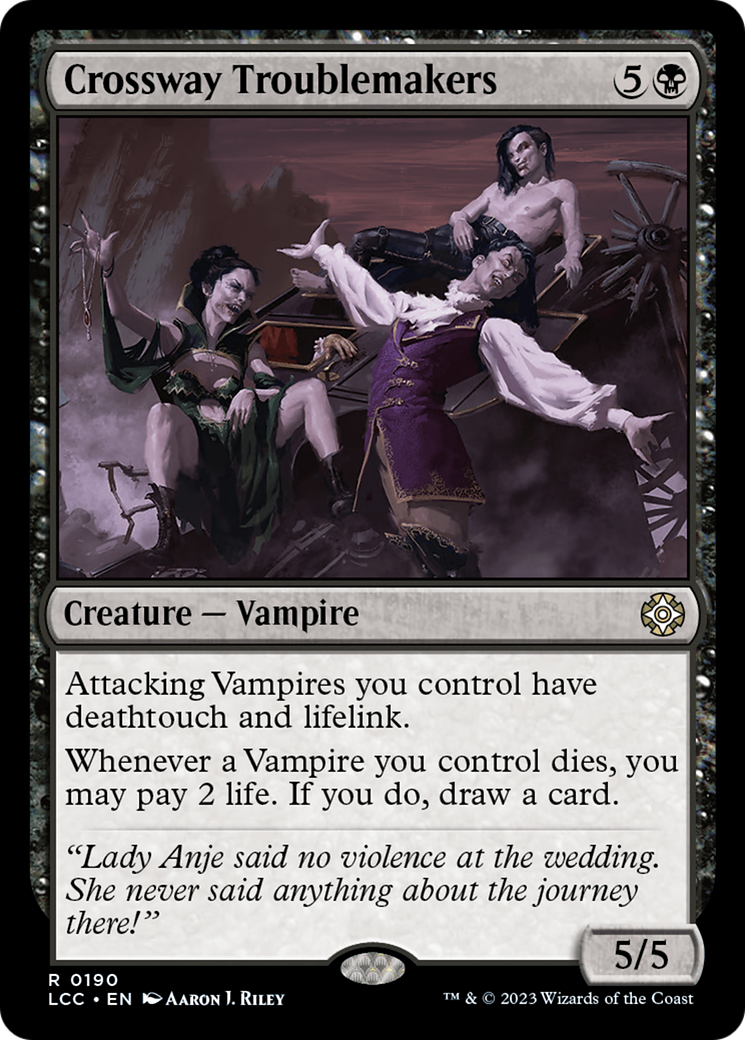 Image of Crossway Troublemakers [The Lost Caverns of Ixalan Commander]