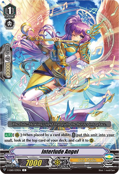 Image of Interlude Angel (V-EB10/039EN) [The Mysterious Fortune]