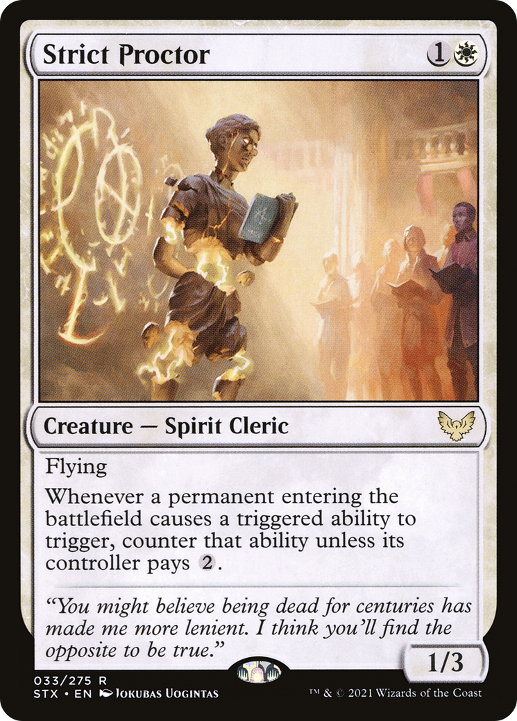 Image of Strict Proctor [Strixhaven: School of Mages]