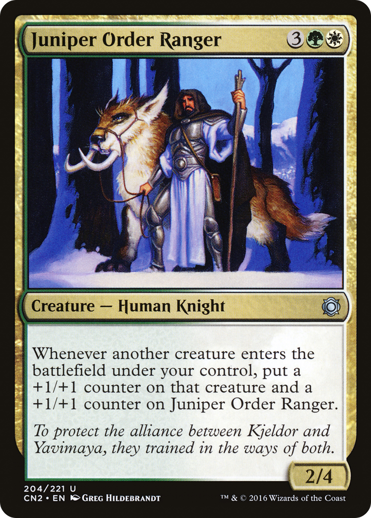 Image of Juniper Order Ranger [Conspiracy: Take the Crown]