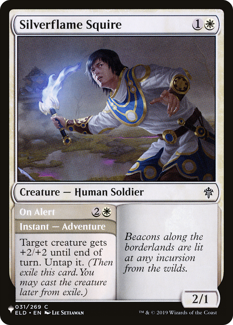 Image of Silverflame Squire [The List]