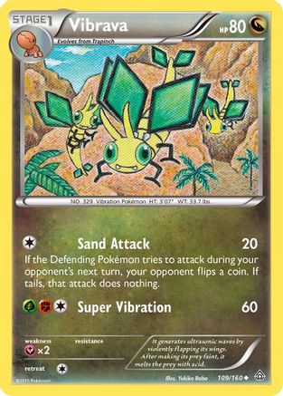 Image of Vibrava (109/160) [XY: Primal Clash]