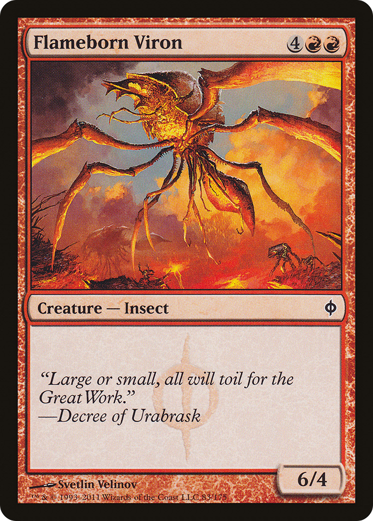 Image of Flameborn Viron [New Phyrexia]