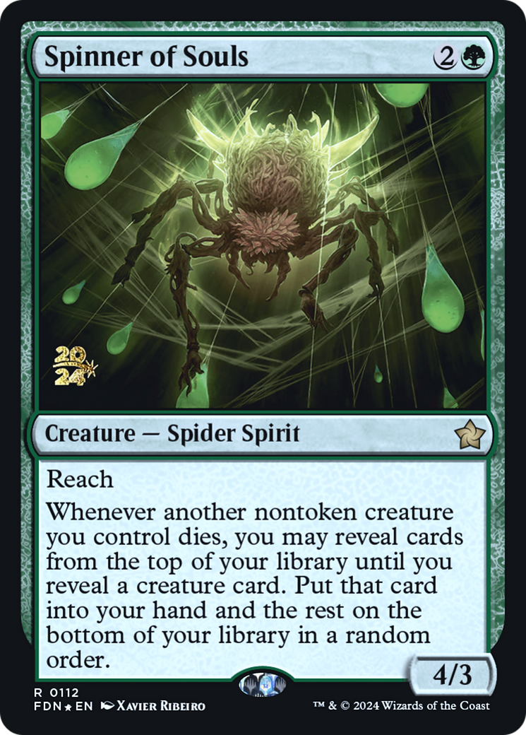 Image of Spinner of Souls [Foundations Prerelease Promos]