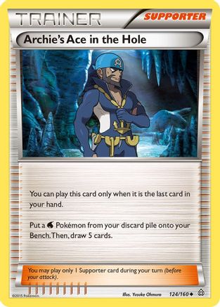 Image of Archie's Ace in the Hole (124/160) [XY: Primal Clash]