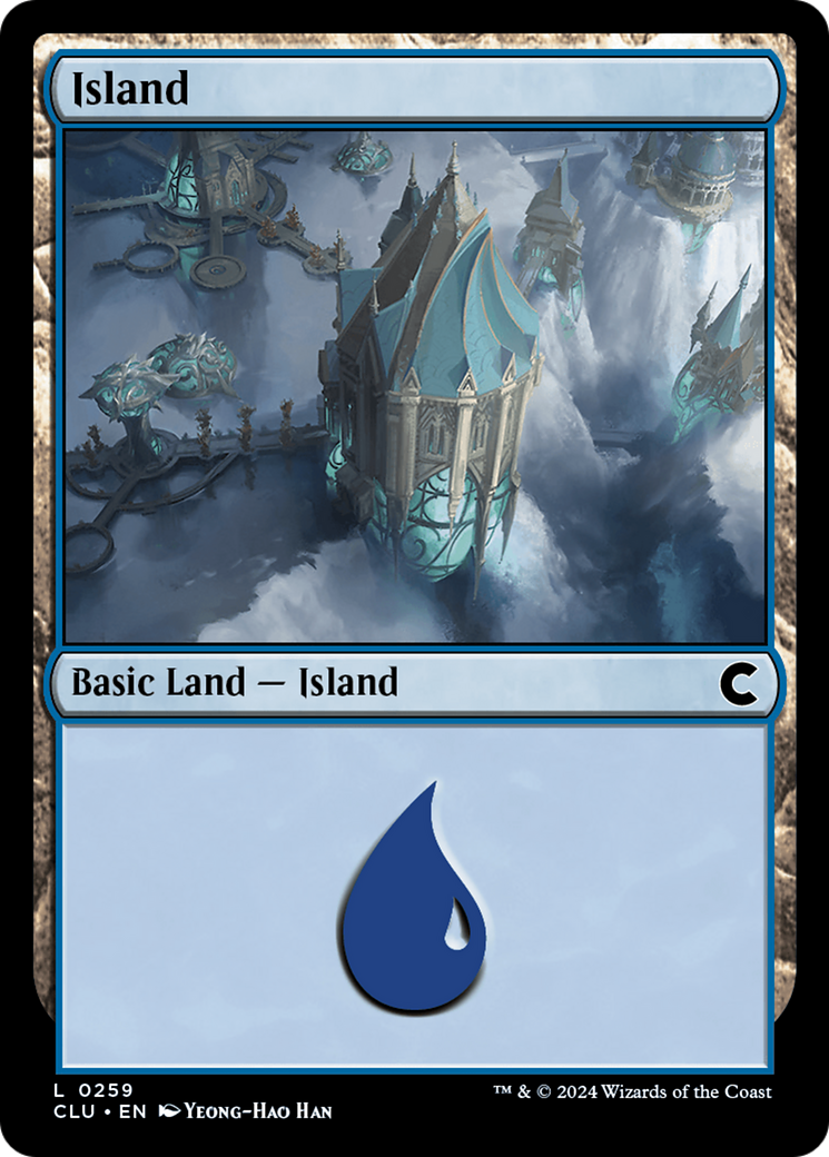 Image of Island (0259) [Ravnica: Clue Edition]