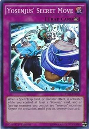Image of Yosenjus' Secret Move [THSF-EN009] Super Rare
