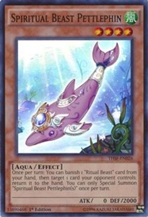 Image of Spiritual Beast Pettlephin [THSF-EN026] Super Rare