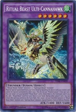 Image of Ritual Beast Ulti-Cannahawk [THSF-EN030] Secret Rare