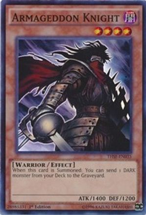 Image of Armageddon Knight [THSF-EN035] Super Rare
