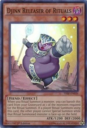 Image of Djinn Releaser of Rituals [THSF-EN036] Super Rare