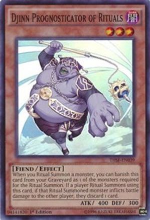 Image of Djinn Prognosticator of Rituals [THSF-EN039] Super Rare