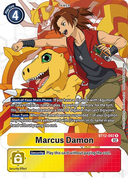 Image of Marcus Damon [BT12-092] (Alternate Art) [Across Time]