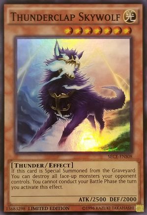 Image of Thunderclap Skywolf [SECE-ENS08] Super Rare