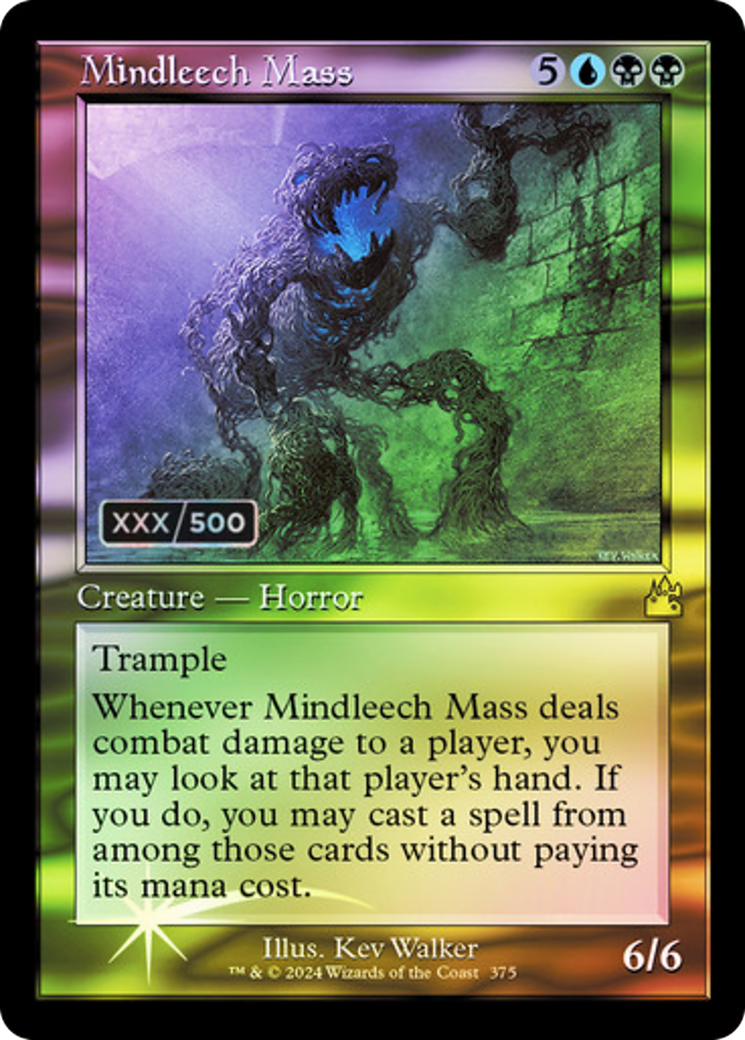 Image of Mindleech Mass (Retro) (Serialized) [Ravnica Remastered]