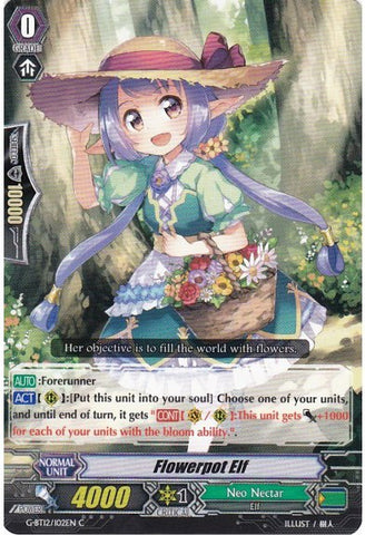 Flowerpot Elf (G-BT12/102EN) [Dragon King's Awakening]