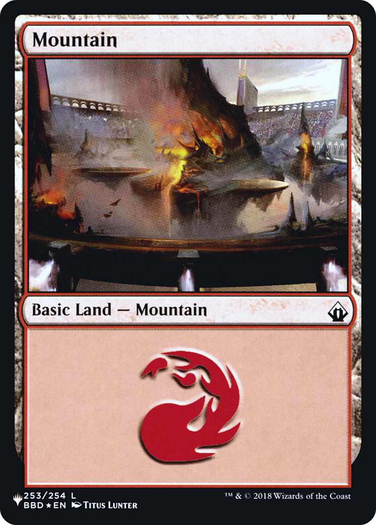 Image of Mountain [Secret Lair: Heads I Win, Tails You Lose]