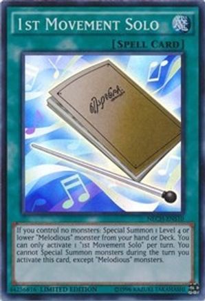 Image of 1st Movement Solo (SE) [NECH-ENS10] Super Rare