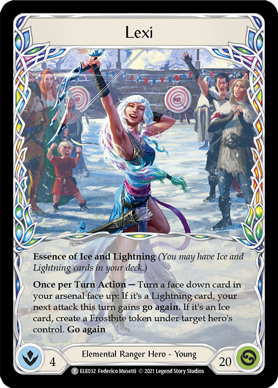 Image of Lexi // Frostbite [ELE032] (Tales of Aria)  1st Edition Normal