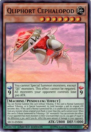 Image of Qliphort Cephalopod [SECE-ENS04] Super Rare