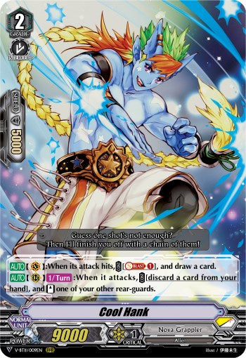 Image of Cool Hank (V-BT11/009EN) [Storm of the Blue Cavalry]