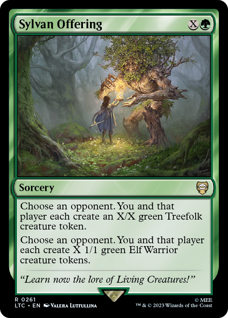 Image of Sylvan Offering [The Lord of the Rings: Tales of Middle-Earth Commander]
