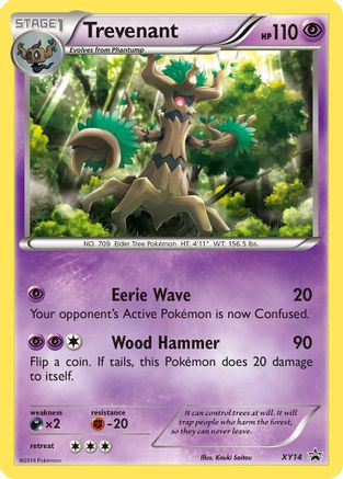 Image of Trevenant (XY14) [XY: Black Star Promos]