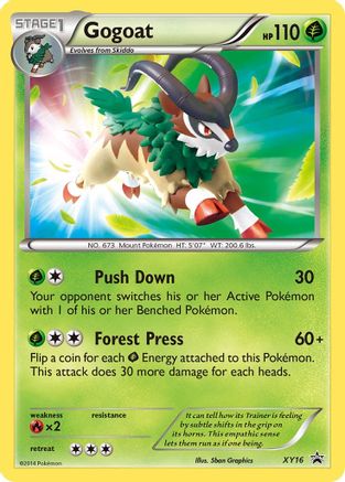 Image of Gogoat (XY16) [XY: Black Star Promos]
