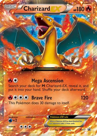 Image of Charizard EX (XY17) [XY: Black Star Promos]