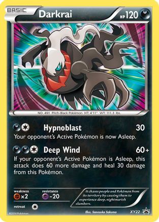 Image of Darkrai (XY22) [XY: Black Star Promos]