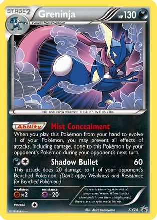 Image of Greninja (XY24) [XY: Black Star Promos]