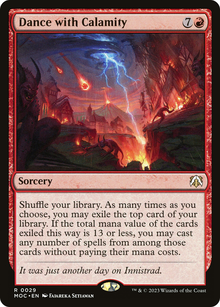 Image of Dance with Calamity [March of the Machine Commander]