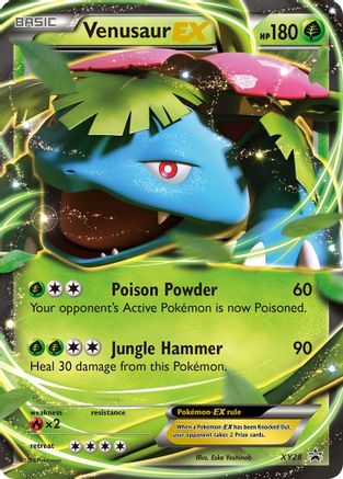 Image of Venusaur EX (XY28) [XY: Black Star Promos]
