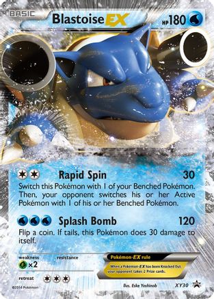 Image of Blastoise EX (XY30) [XY: Black Star Promos]
