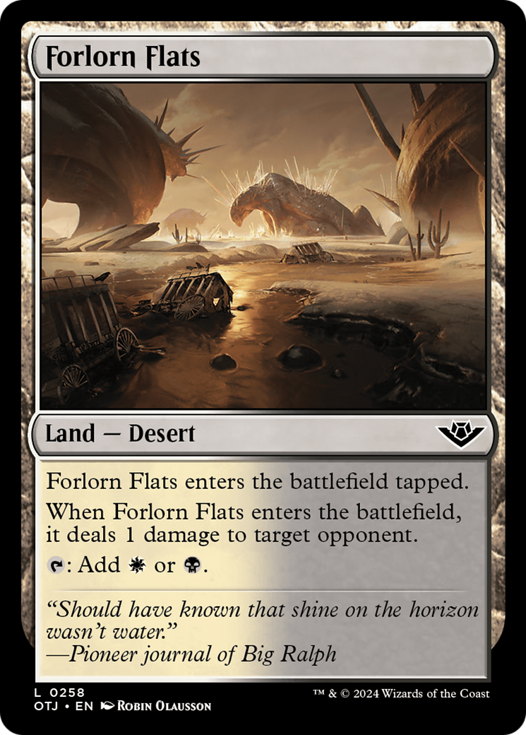 Image of Forlorn Flats [Outlaws of Thunder Junction]