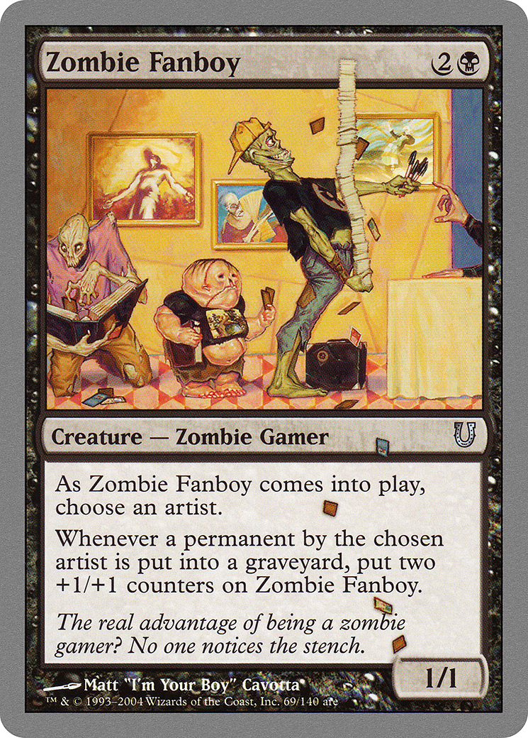 Image of Zombie Fanboy [Unhinged]