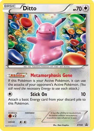 Image of Ditto (XY40) [XY: Black Star Promos]
