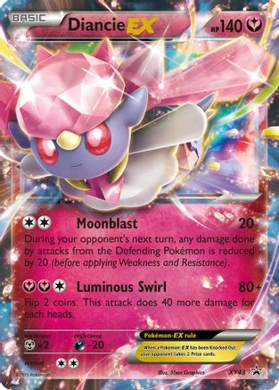 Image of Diancie EX (XY43) [XY: Black Star Promos]
