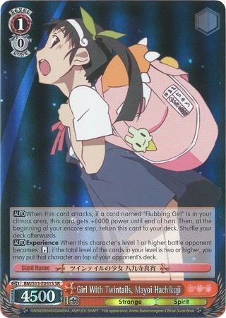 Image of Girl With Twintails, Mayoi Hachikuji (BM/S15-E051S SR) [BAKEMONOGATARI]